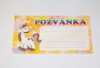 Pozvánka Jednorožec  10 ks /2339