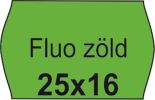 Cenové etikety FLUO, zelená, 25 x 16 mm ,balení 10 ks