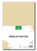 Kreslicí karton barevný A3/50/180g - krémová, STEPA ,balení 50 ks