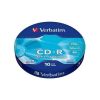 CD-R 700MB, 80min., 52x, DL Extra Protection, Verbatim, 10ks ve fólii ,balení 10 ks