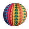 Papírový lampion, barevný, kulatý, 22 cm, 1018014001-1
