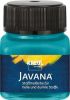 Barva na světlý a tmavý textil, tyrkysová, 20 ml, JAVANA, KREUL