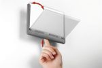 Informační tabulka CLICK SIGN, bílá, 149 x 52,5 mm, DURABLE 486002