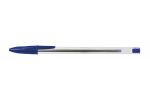 Kuličkové pero, modrá, 0,7mm, s uzávěrem, VICTORIA ,balení 50 ks