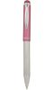 46617 Kuličkové pero Telescopic Metal Stylus, modrá, 0,24 mm, teleskopické, kovové, růžové tělo, Z