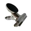 Klip na dokumenty s magnetem, stříbrná, 50 mm, kov, 12 ks/balení, HGA1755 ,balení 12 ks