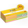 Samolepicí bloček, mix barev, 76 x 76 mm, 2x 450 listů, 3M POSIT 7100321423 ,balení 900 ks