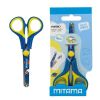 Nůžky GOOD VIBES, modrá/žlutá, dětské, 13 cm, MITAMA 61286-90169