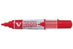 Popisovač na bílou tabuli V-Board Master, červená, 2,2 mm, klínový hrot, PILOT