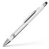 Kuličkové pero Epsilon Touch, bílá-stříbrná, 0,7mm, stiskací mechanismus, sytlus, SCHNEIDER
