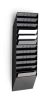 Stojan na katalogy FLEXIBOXX, černá, nástěnný, horizontální, A4, DURABLE 1709781060