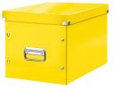 Krabice Click&Store, žlutá, lesklá, vel. L, LEITZ