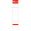 Štítky pro pákové pořadače, oboustranné, bílá, 30x158 mm, ESSELTE ,balení 10 ks