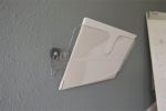 Držák na katalogy FLEXIPLUS, transparentní, na zeď, A4, na šířku, magnetický, DURABLE 1709021400