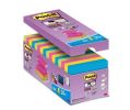 Samolepicí bloček Super Sticky, mix barev, Z, 76 x 76 mm, 16x 90 listů, 3M POSTIT 7100234249 ,balení 1440 ks