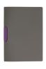 Desky s rychlovazačem DURASWING® COLOR 30, purpurová, s klipem, A4, DURABLE