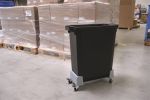 Vozík pro odpadkový koš DURABIN 60 L, grafitová, rPP, DURABLE 334037
