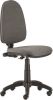 Kancelářská židle Megane, šedá, textilní, černá základna