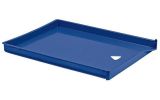 Zásuvkový box, modrá, plast, 10 zásuvek, LEITZ