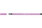 Fix, 1 mm, STABILO Pen 68, pastelová purpurová