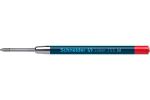 Náplň do kuličkového pera Slider 755, červená, 0,5mm, SCHNEIDER