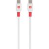 USB kabel, bílá, USB-C / USB-C, 1,2 m, SKROSS SKCA0008C-C120CN