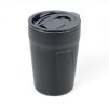 Termoska Cup-uccino, černá, 300 ml, nerez, TROIKA CUP30/BK