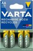 Nabíjecí baterie, AA, tužková, recyklovaná, 4x2100 mAh, VARTA