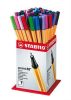 Liner Point 88, displej/60 ks, mix barev, 0,4 mm, STABILO