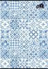 Sešit Mediterrain patterns, mix motivů, A4, čtverečkovaný, 80 listů, COOL BY VICTORIA