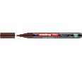 Lakový popisovač 791 PCR, hnědá, 1-2 mm, EDDING 4-791PCR007
