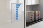 Prezentační rám DURAFRAME, bílá, A4, samolepicí, 10 ks, DURABLE 488202 ,balení 10 ks