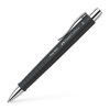 Kuličkové pero Poly Ball, růžová, 0,5 mm, stiskací mechanismus, FABER-CASTELL