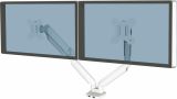 Držák na monitor Platinum Series Dual, bílá, 2 ramena, FELLOWES 8056301