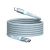 USB kabel, modrá, USB-C / USB-C, 1,2 m, 100W, magnetický, VERBATIM 31856