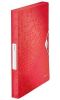 Desky s gumičkou Wow Jumbo, červená, 30 mm, PP, A4, LEITZ 46290026