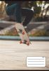 Sešit Skateboard, 21-32, mix motivů, A5, linkovaný, 32 listů, COOL BY VICTORIA