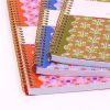 Spirálový sešit Floral Jotta Notebook, mix barev, A4+, linkovaný, 100 listů, PUKKA 2143-FLO