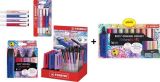 Displej + zvýrazňovače Wildflower, mix, sada, STABILO TSTBTS04 ,balení 56 ks