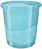 Odpadkový koš Colour`Ice, průhledná modrá, 14 l, ESSELTE