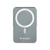 Magnetická powerbanka Charge n Go, šedá, bezdrátová, 10 000 mAh, VERBATIM 32268