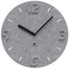 Nástěnné hodiny Horpet, tmavě šedá, 30 cm, ALBA HORPET G