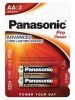 Baterie Pro power, AA 2 ks, PANASONIC