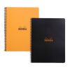Blok kroužkový Clairefontaine Rhodia A4+ - linka / 80 listů / mix barev