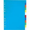 Rozdružovač A4 plastový barevný - 2 x 5 barev