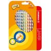 Pastelky STABILO® EASYcolors trojhranné / 12 barev / pro leváky