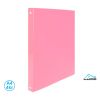 Desky kroužkové A4 LUMA / 4-kroužek / pastelově růžová