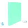 Desky kroužkové A4 LUMA / 4-kroužek / pastelově zelená
