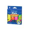 Zvýrazňovač Centropen 6252 Style Fluo - sada 4 ks