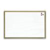 Tabule bílá magnetická v dřevěném rámu - 60 x 90 cm
